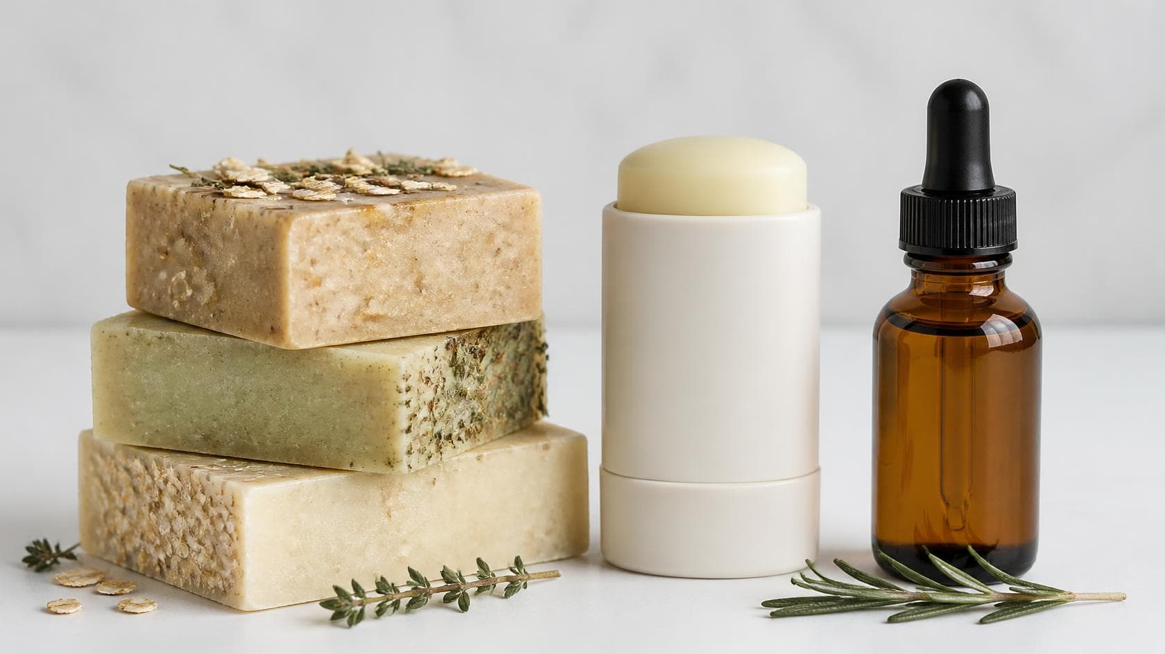 Bars of natural soap on a wooden surface, illustrating the Dr. Squatch natural label settlement